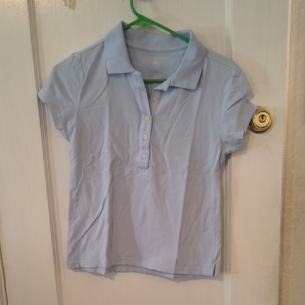 Offline | Sky Blue Women's Short Sleeve Polo